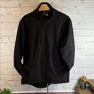 Black Diamond unisex Performance Jacket - Black soft shell with fleece lining